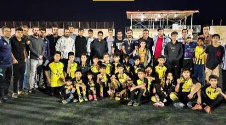 تیم نونهالان گازال جناح قهرمان اولین دوره مسابقات لیگ برتر