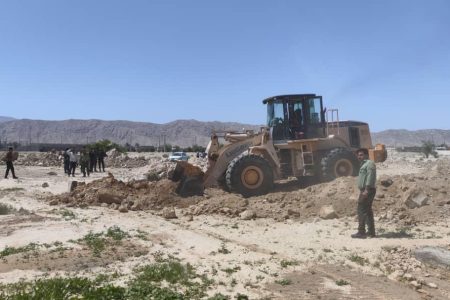 رفع تصرف ۶ هزار مترمربع اراضی ملی در لاورمیستان