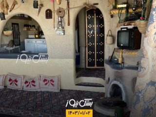 خانه بومگردی شهر کوهیج پذیرای مهمانان نوروزی