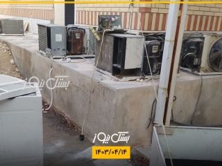تعمیر ۱۵ عدد کولر برای خانواده‌های کم‌بضاعت در بستک