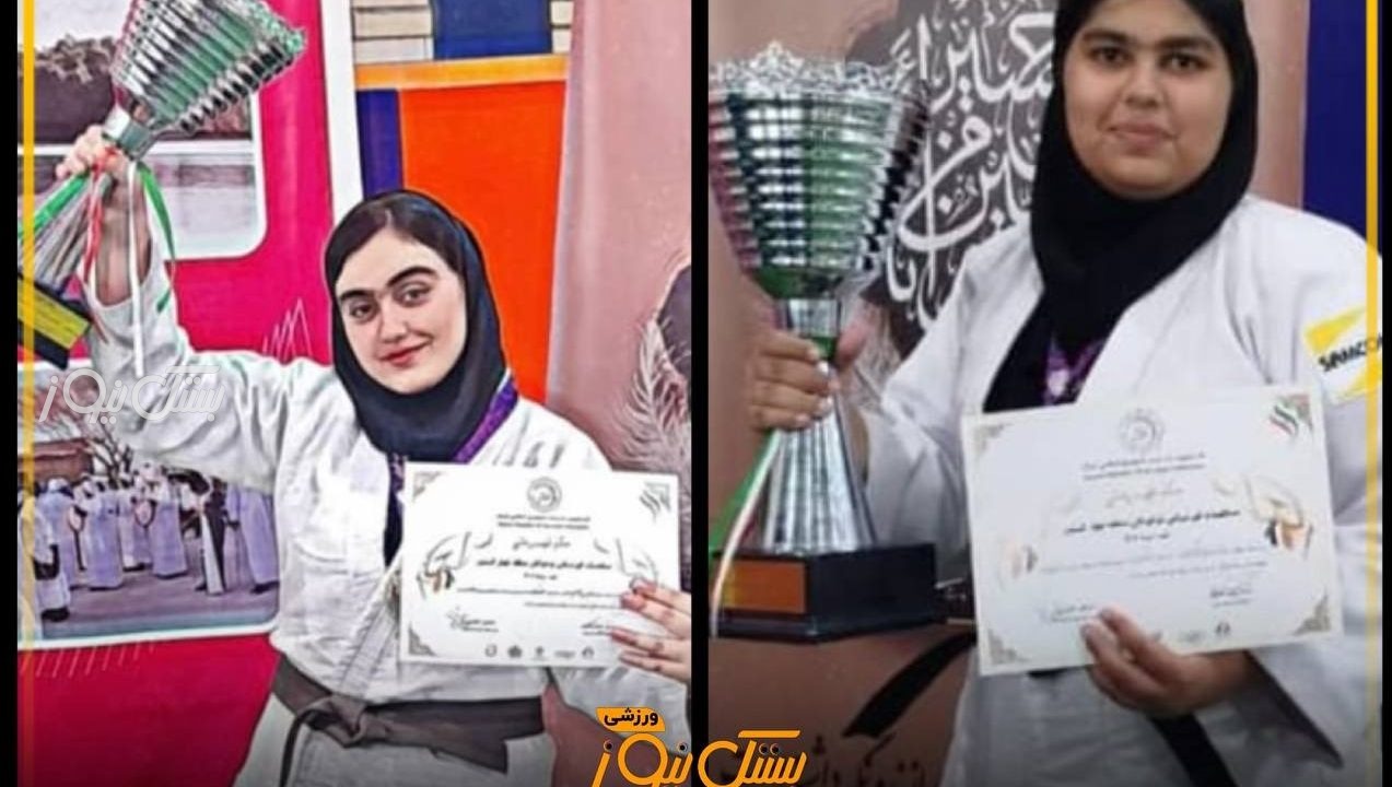 درخشش دختران جودوکار شهرستان بستک در مسابقات منطقه ۴ کشور