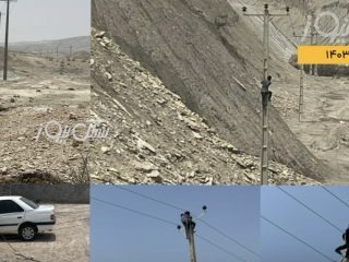 خسارت بیش از ۲۰ میلیاردی به شبکه برق بر اثر طوفان شب گذشته در شهرستان بستک / بیش از ۵۰ نفر نیرو واکنش سریع از ساعت ۲۱ شب گذشته در حال ترمیم خطوط بودند