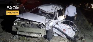 فوت یک نفر از اهالی نهند بر اثر برخورد پراید و ایسوزو در محور بستک &#۸۲۱۱; بندرعباس