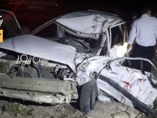 فوت یک نفر از اهالی نهند بر اثر برخورد پراید و ایسوزو در محور بستک &#۸۲۱۱; بندرعباس