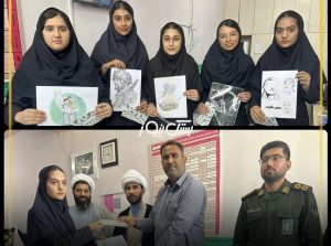 از برگزیدگان مسابقه طراحی با موضوع مقاومت تجلیل شد