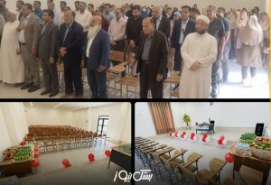 سالن چند منظوره دبیرستان متوسطه اول شجاعی فتویه افتتاح شد