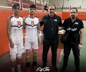 دو والیبالیست شهرستان بستک در تست گیری تیم ملی زیر ۱۶ سال کشور شرکت کردند