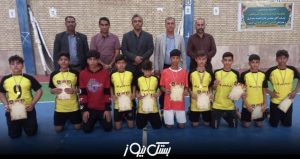 تیم فوتسال مدرسه فردوسی ایلود قهرمان جام فوتسال بین مدارس متوسطه اول شهرستان بستک شد