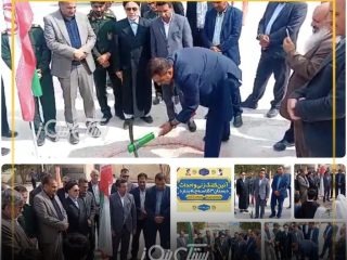 کلنگ احداث مدرسه سه کلاسه دبستان چاه بنارد به زمین خورد