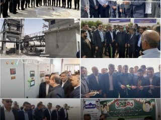 افتتاح و کلنگ زنی ۱۷ پروژه با اعتباری بالغ بر ۱۰۰۰ میلیارد تومان در شهرستان بستک