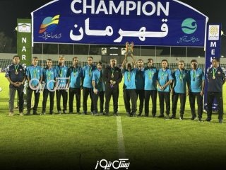 تیم پیشکسوتان ادارات بستک به مقام سوم جام فجر کیش رسید