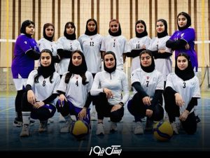 مسابقات والیبال بانوان جام رمضان شهرستان بستک برگزار شذ