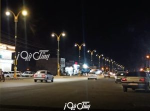 پایان پروژه اصلاح روشنایی بلوار خلیج فارس هرنگ با اعتباری بالغ بر ۹ میلیارد ریال