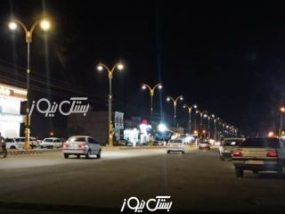 پایان پروژه اصلاح روشنایی بلوار خلیج فارس هرنگ با اعتباری بالغ بر ۹ میلیارد ریال