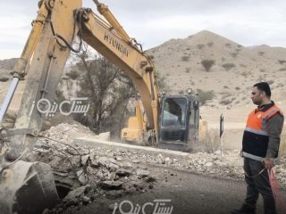 تعویض دال پل خراب محور مهران-لمزان در کمتر از ۲۴ ساعت