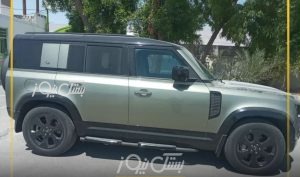 توقیف لندرور مدل ۲۰۲۳ قاچاق در بستک