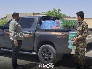 ارسال کمک ‌های غذایی از شهرستان بستک به محل حادثه بندر شهید رجایی