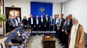 دیدار تعدادی از هرمزگانی ها با دکتر قائم پناه معاون اجرایی رئیس جمهور