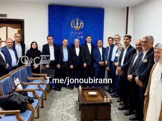 دیدار تعدادی از هرمزگانی ها با دکتر قائم پناه معاون اجرایی رئیس جمهور