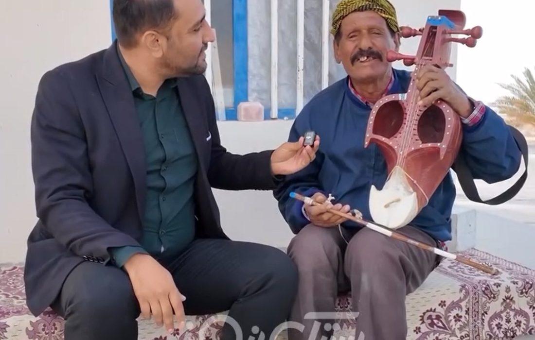 صادق علی ، هنرمندی که با ساز خود سخن میگوید