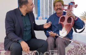 صادق علی ، هنرمندی که با ساز خود سخن میگوید