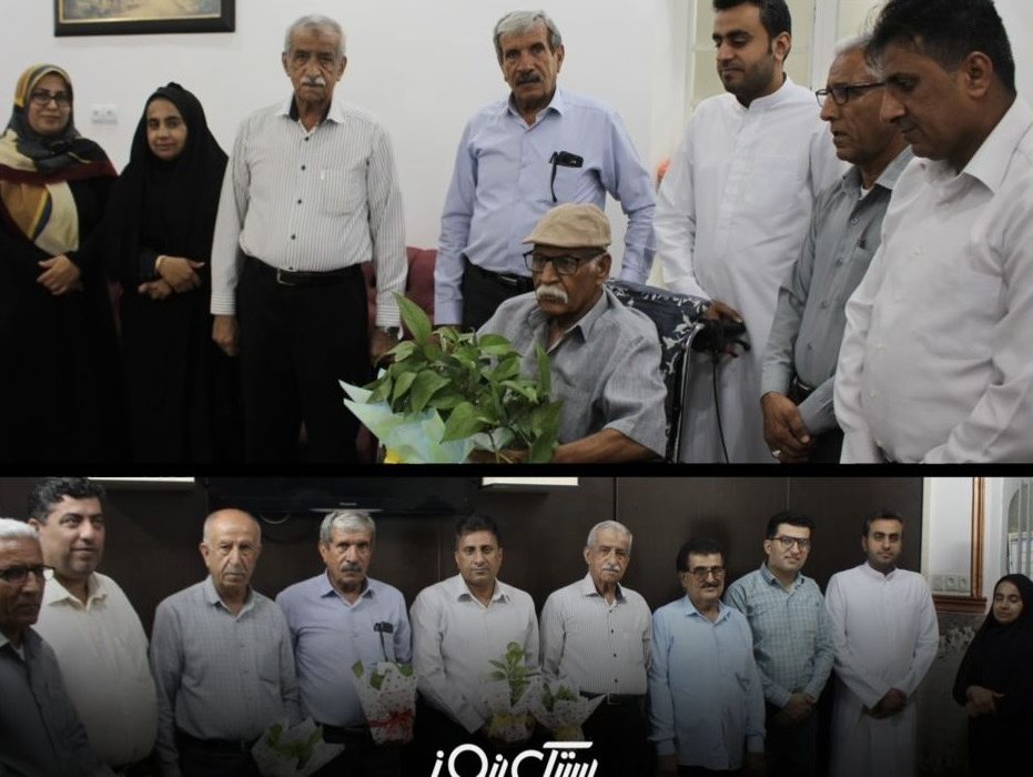 گرامیداشت مقام معلم در هرنگ با تجلیل از احمد خانکاه و عبدالله خیاطی