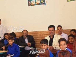 اهدای لوازم التحریر به ارزش یک میلیارد و ۴۰۰ میلیون ریال به دانش آموزان توسط خیر بندرلنگه‌ای