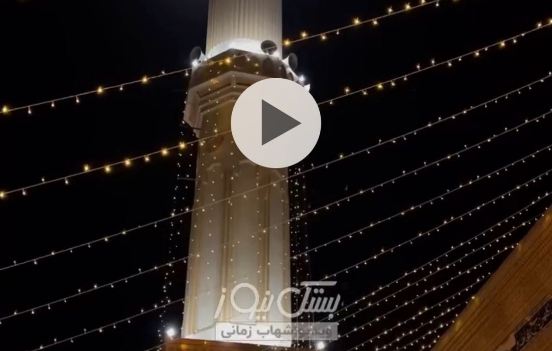 مراسم مولودی خوانی در مسجد جامع چاه بنارد