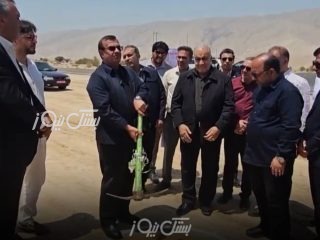 کلنگ‌زنی فاز پایانی بزرگراه بستک &#۸۲۱۱; لار به طول ۱۴/۵ کیلومتر