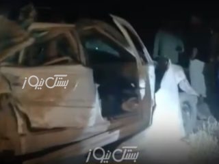 واژگونی پژو پارس در محور بستک لار حوالی گودگز منجر به جان باختن دختر ۱۵ شد