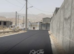 ۱۵ هزار متر مربع عملیات زیرسازی، جدول‌گذاری و آسفالت معابر در روستای گریند اجرا شد