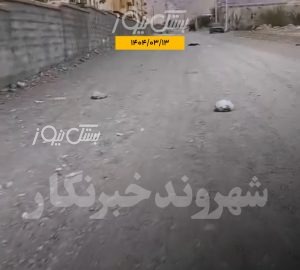 شهروند خبرنگار/صحنه زشت از پرتاب کیسه های زباله برخی از ساکنان مجتمع آشیانه بستک به کوچه پشتی