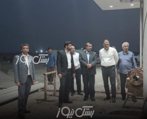 بازدید نماینده غرب هرمزگان از مجتمع خدمات بین‌راهی در سه‌راهی بندرچارک