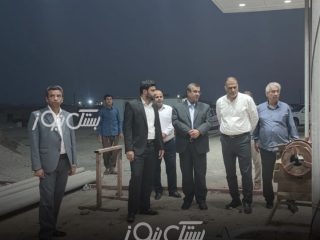 بازدید نماینده غرب هرمزگان از مجتمع خدمات بین‌راهی در سه‌راهی بندرچارک