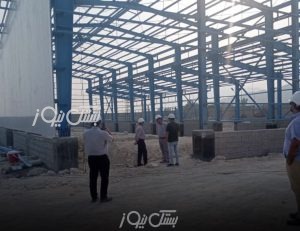 بازدید فرماندار بستک از روند پیشرفت سایت آبشیرینکن بندرچارک