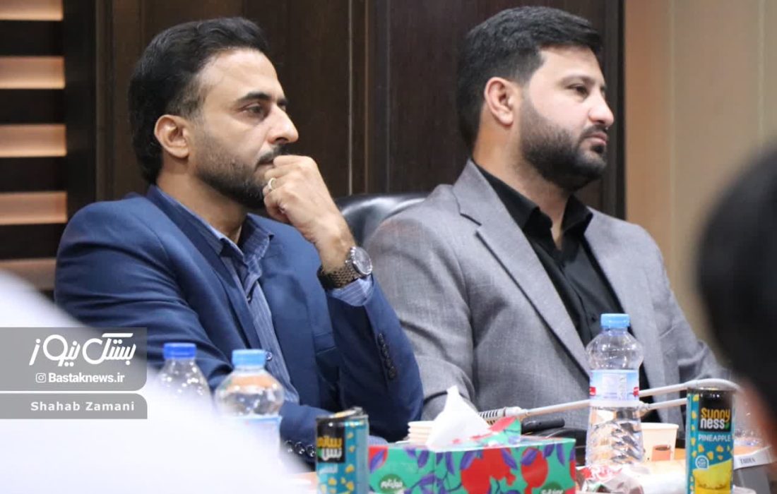 مراسم تکریم و معارفه معاونین فرمانداری بستک و بخشدار جناح
