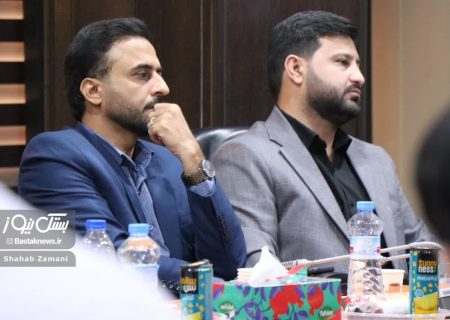 مراسم تکریم و معارفه معاونین فرمانداری بستک و بخشدار جناح