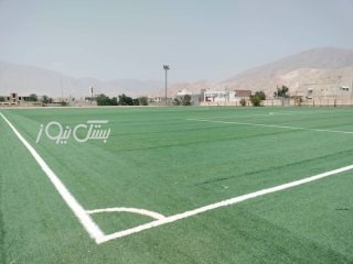 وضعیت نصب چمن جدید ورزشگاه تختی بستک به کجا رسیده‌است؟