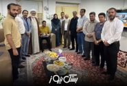 دیدار مسئولین با علی امانی پیشکسوت رسانه