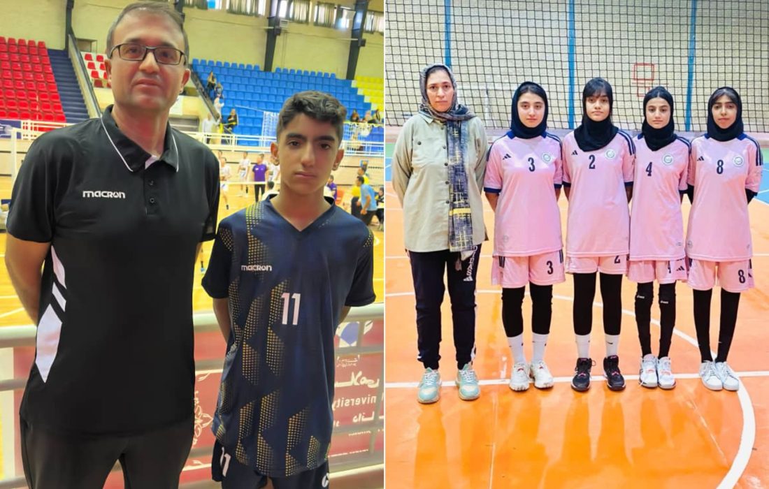 دو مربی و پنج بازیکن از بستک در تیم منتخب والیبال زیر ۱۷ سال هرمزگان