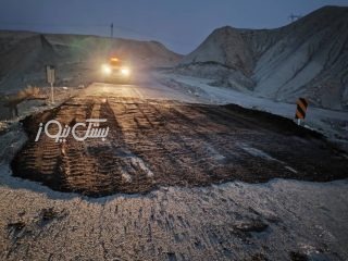 ایمن‌سازی موقت پل تخریبی در مسیر رودبار – کنچی