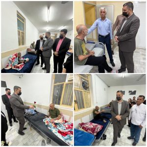 بازدید رئیس حوزه قضایی شهرستان بستک از مرکز توانبخشی خیرالنسا عباسی