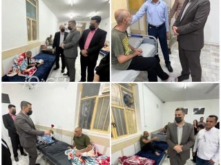 بازدید رئیس حوزه قضایی شهرستان بستک از مرکز توانبخشی خیرالنسا عباسی