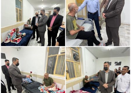 بازدید رئیس حوزه قضایی شهرستان بستک از مرکز توانبخشی خیرالنسا عباسی