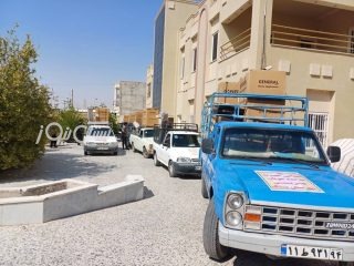 اهدا‌‌‌ء ۹ سری جهیزیه به مددجویان تحت پوشش بهزیستی شهرستان بستک