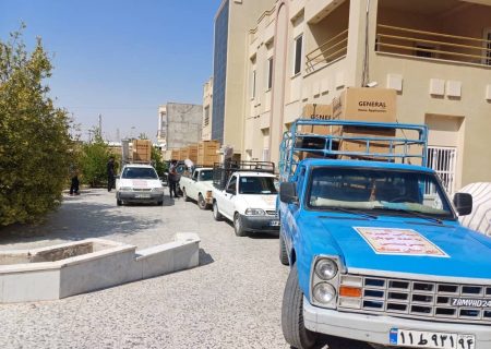 اهدا‌‌‌ء ۹ سری جهیزیه به مددجویان تحت پوشش بهزیستی شهرستان بستک