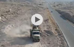 عملیات اجرایی چهارخطه شدن مسیر بستک ـ لار در گردنه شورز بستک شتاب گرفته است