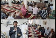 برپایی میز خدمت در روستای گاوبری