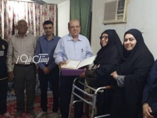 تجلیل از سرکار خانم کنیز شجاعی شاعر توانخواه به مناسبت هفته کتاب و کتابخوانی