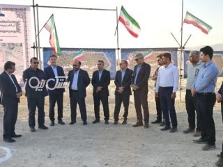 با پیگیری‌های احمد جباری:کلنگ‌ احداث باند دوم محور بستک – جناح به زمین زده شد